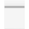 Crystal Clear Bags 5 7/16" x 7 1/4" Protective Closure Bag 100 Pack