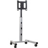 Chief 4'-6' Large Flat Panel Mobile Cart, Silver PFCUS