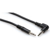 HOSA CMM-103R 3.5mm Stereo to Same Male, Right Angle, 3ft