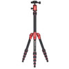 MeFoto BackPacker Travel Tripod Kit Red