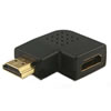 TechCraft 90 Degree Right M-F HDMI-HDMI Port Protector