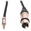 Digiflex 6' XLR-F - 1/8" Mini TRS Plug