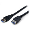 Cables USB3SEXT6BK 6ft Black USB 3 Extension Cable A to A