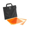 Litepanels 1x1 Gel Set (6 Piece) Includes Carry Bag CTO Gel Set Is Orange In Color