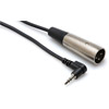 HOSA Stereo 3.5mm Mini Angled Male to XLR Male Cable - 10'