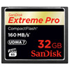Sandisk Extreme Pro 32GB CF VPG 65 UDMA 7 Card 160MB/s, 1067x
