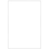 Framatic 13" x 19" Fineline White Aluminum Frame - No Matte
