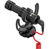 Rode Microphones VideoMicro Compact On-Camera Microphone with Black Lyre