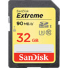 Sandisk Extreme 32GB SDHC UHS-1 U3 Class 10 V30 Card, 90MB/s, 600x