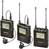 Saramonic UwMic9 DTLK - Dual TX LAV Kit (2 x TX9 + 1 x RX9) - UHF Wireless Mic System