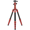 MeFoto Backpacker S Carbon Fibre Tripod Red