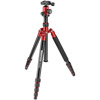Manfrotto Element Traveller Aluminium Tripod Kit Big Red 5 Section With Ball Head w/ Arca-Style QR