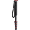 Manfrotto Element 5 Section Monopod Black w Red Trim