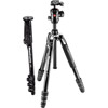 Manfrotto Befree GT Aluminum 4 Section Kit Black w/ Case and FREE 290 Series Aluminum Monopd
