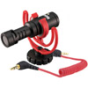 Rode Microphones VideoMicro Compact On-Camera Microphone with Red Lyre