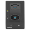 Shure 2-Port Networked Charging Station Includes Power supply. Used with MXW2 Handheld, MXW1 Bodypack