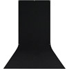 Westcott X-Drop Wrinkle-Resistant Backdrop 5'X12' Rich Black Sweep (1.5 x 3.7m)