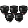 Canon Sumire Cine Prime 5 Lens Set w/ CN-E 20/24/35/ 50/85mm Lens PL Mount