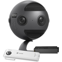Pro 8K Spherical VR Camera with Nano Spherical VR Video Camera and Battery PROMO