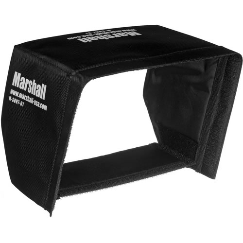 Marshall Electronics MSUN701 Sunhood for 7" M Series Monitors Video