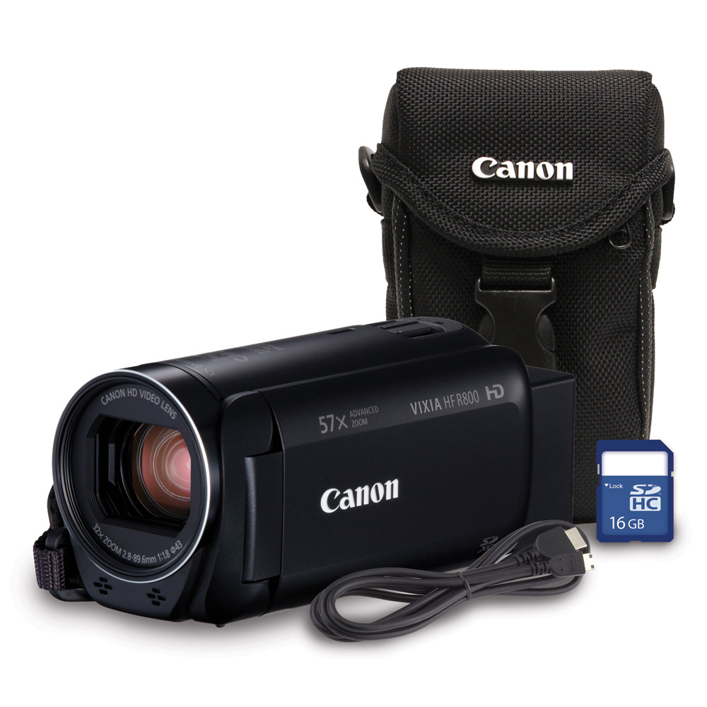 Canon VIXIA HF R800 + Case + 8GB Card 1960C014 Consumer Camcorders - Vistek  Canada Product Detail