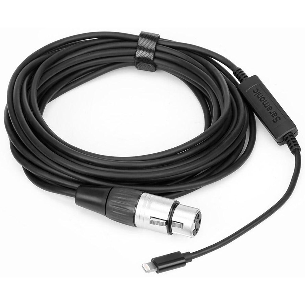 Saramonic LCXLR 3Pin XLR Cable (Female) Microphone to Lightning
