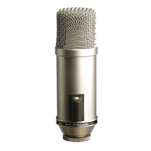 Rode Microphones Broadcaster Cardioid Condenser Microphone (Requires