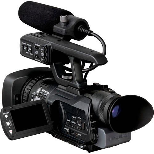 JVC Professional Products GYHM150U Solid State ProHD Handheld Camcorder Pro Camcorders 4749495