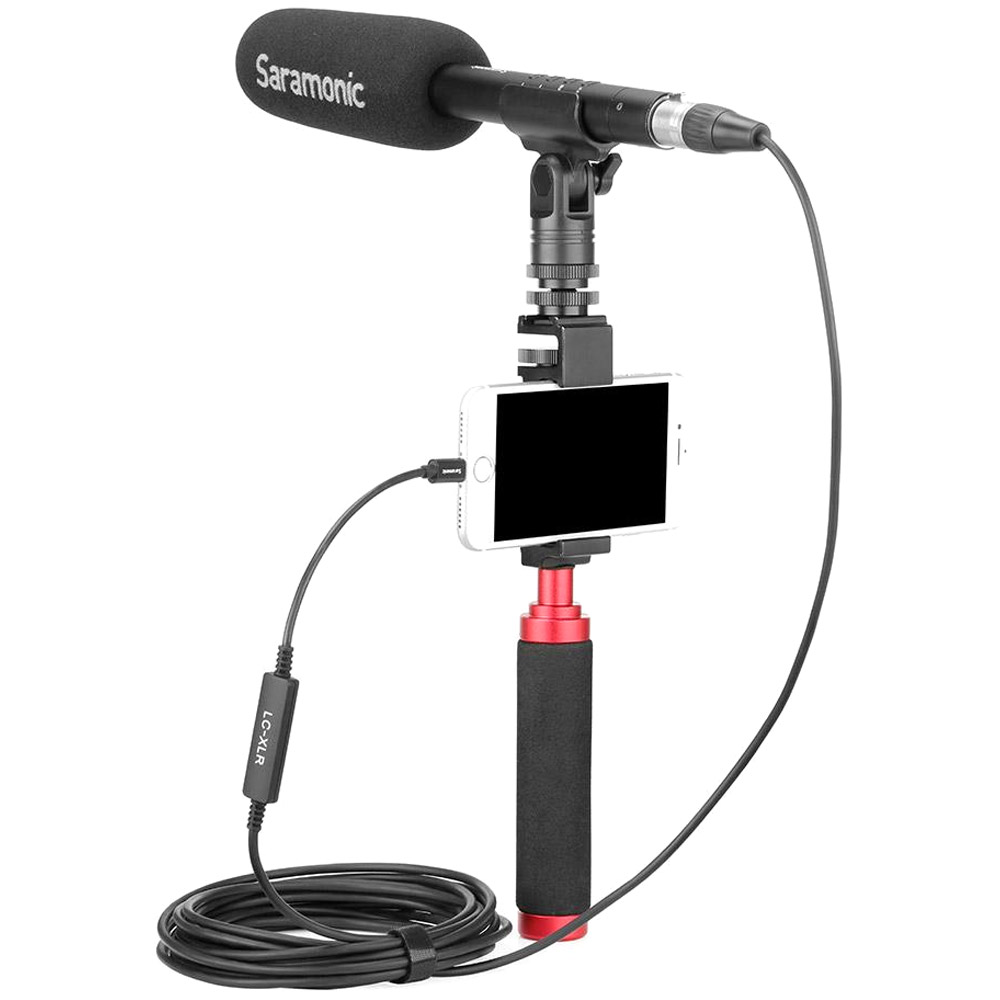 Saramonic LCXLR 3Pin XLR Cable (Female) Microphone to Lightning